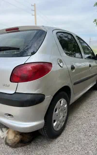 پژو 206 مدل 1384 سالم بی ضربه
