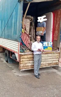 جابجایی اثاثیه منزل ضمانتی با کارگر ماشین.میاندواب