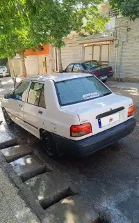 پراید مدل ۹۵ دوررنگ