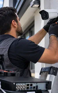 تعمیرات و عیب یابی دوربین مداربسته