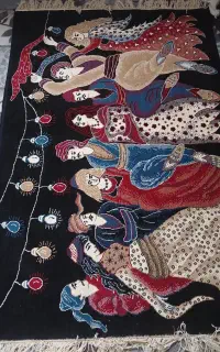 قالیچه قدیمی زیبا