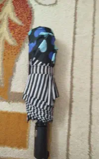 چتر دو رنگ قلبی