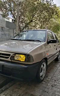 پراید۱۳۱sxمدل۹۱ بدون رنگ» هیدرولیک دوگانه»تمیز