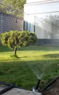 آبیاری قطره ای و بارانی باغ و باغچه