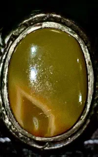 انگشتر عقیق آتشی عتیقه نقره 925 کار دست