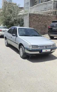 پژو ۴۰۵ بدون رنگ لوازم فابریک