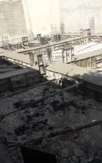 اجرای فنداسیون سقف و ستون