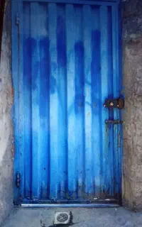 درب حیاط کوچک 1 متری