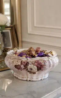 شکلات خوری طرح لمونژ گل کبود