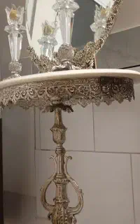 آینه و شعمدان