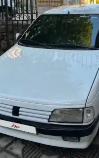 پژو روا سفید صدفی