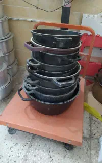 ظروف چدنی قیمت روز