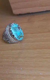 انگشتر نقره فیروزه نیشابور