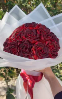 دسته گل و باکس گلهای ربانی