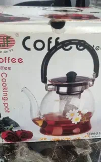 قوری پرکس شیشه ای و جعبه