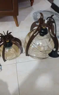 دو عدد لوستر در حد نو