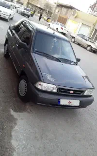 پراید درحد خشک