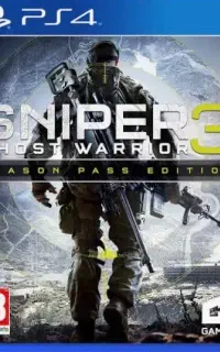 بازی sniper ps4 در حد نو