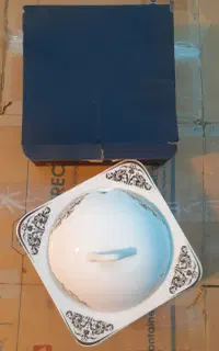 سوپ خوری کشکول دیس بلوری بشقاب شوروی