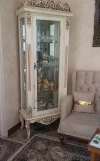 ویترین سفید ۴طبقه