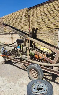 حفاری چاه اب تا عمق 80متربا دستگاه روتاری هیدرولیک