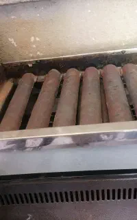 گاز تک شعله وکباب پز سالم هردو در حد نو هستن