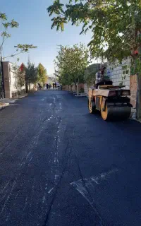 اسفالت محوطه،خیابان ایزوگام شرق لکه گیری
