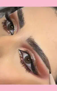 میکاپ حرفه‌ای وشنیون اروپایی