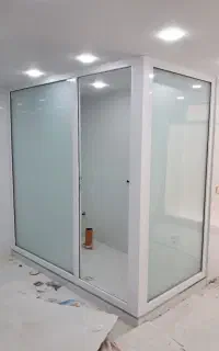 توری پلیسه. پنجره دوجداره