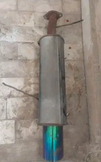 منبع اگزوز ۱۰۶ بزرگ سایلنسر دار معاوضه