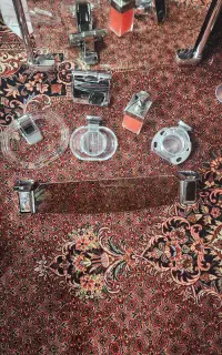 ست سرویس بهداشتی نقره ای 7 تیکه