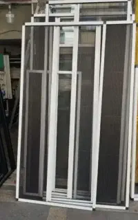 توری پلیسه ای و خدمات دروپنجره دوجداره.upvc