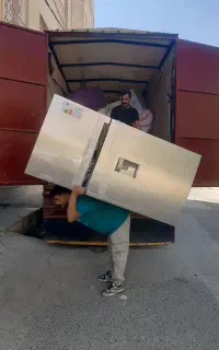 باربری احمدی حمل اثاث با کارگر و ایسوزو مسقف