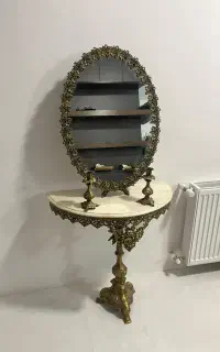 اینه شمعدان کنسول