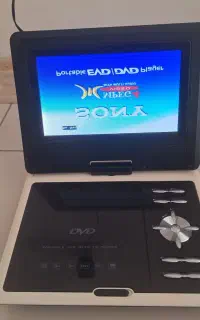 dvd لبتابی مینی  تمیز و مرتب ۷ اینچ sony