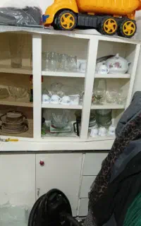 کابینت آهنی زمینی