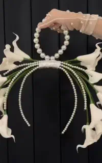 دسته گل مصنوعی عقد