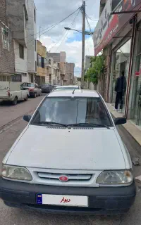 پراید۸۸ دوگانه کارخانه شاسی پلمپ.