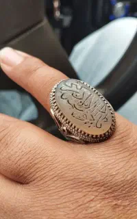 انگشتر نقره دست ساز عقیق