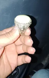 انگشتر سنگ گوهر شب چراغ