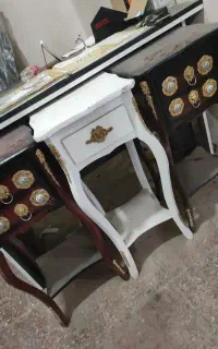 میز تلفن تک کشو و دو کشو