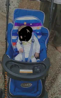 کالسکه بچه زیاد استفاده نشده