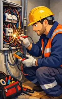 برقکار ساختمان و صنعتی-کرکره برقی-دوربین-آیفون