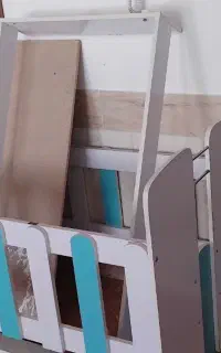 تختخواب به همراه تشک نو
