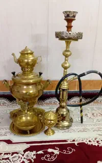 قلیان و سماور زغالی