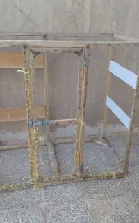 قفس چوبی جفت کن کبوتر