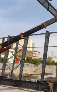 جرثقیل سنگین بار دکل بلند