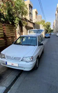 پراید ۱۱۱ مدل ۹۲ شاسی سالم