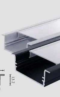 پروفیل لاین نوری توکار کنافی کد ۲۱ - تولید کارخانه