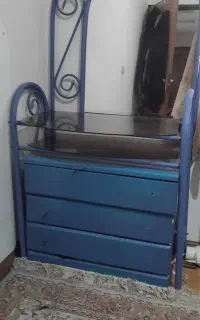 میز آرایش فرفورژه آهنی